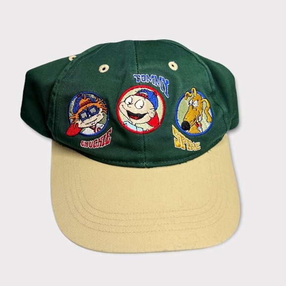 Vintage 1997 Rugrats Embroidered Baseball Hat Youth Boys - Picture 9 of 11